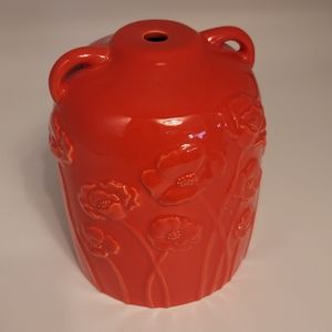 Orange Poppy Ceramic Diffuser cover, Essential Oils